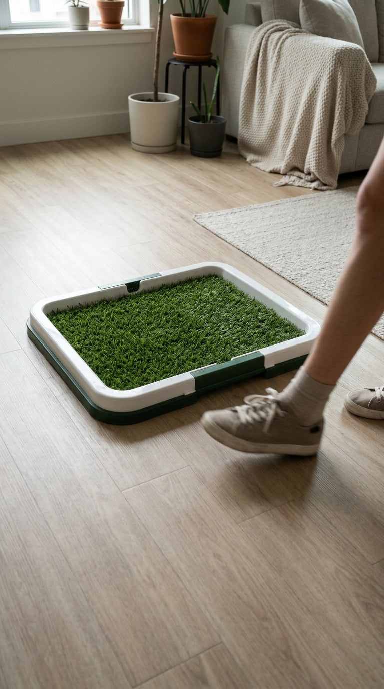 Tapis Toilette Éducateur pour Chien – Gazon Synthétique Réutilisable