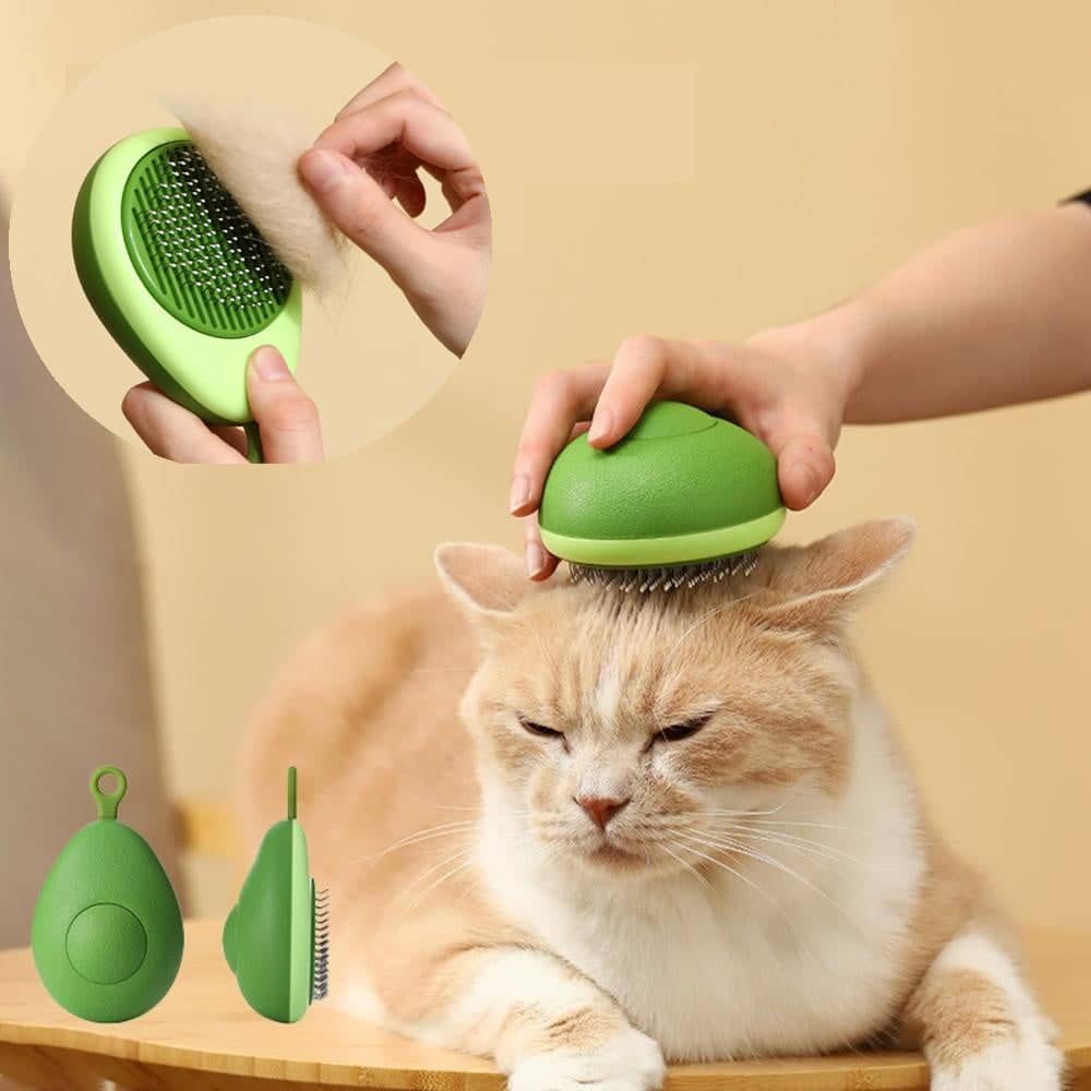 Brosse à Poils pour Chat et Chien – Nettoyage Facile