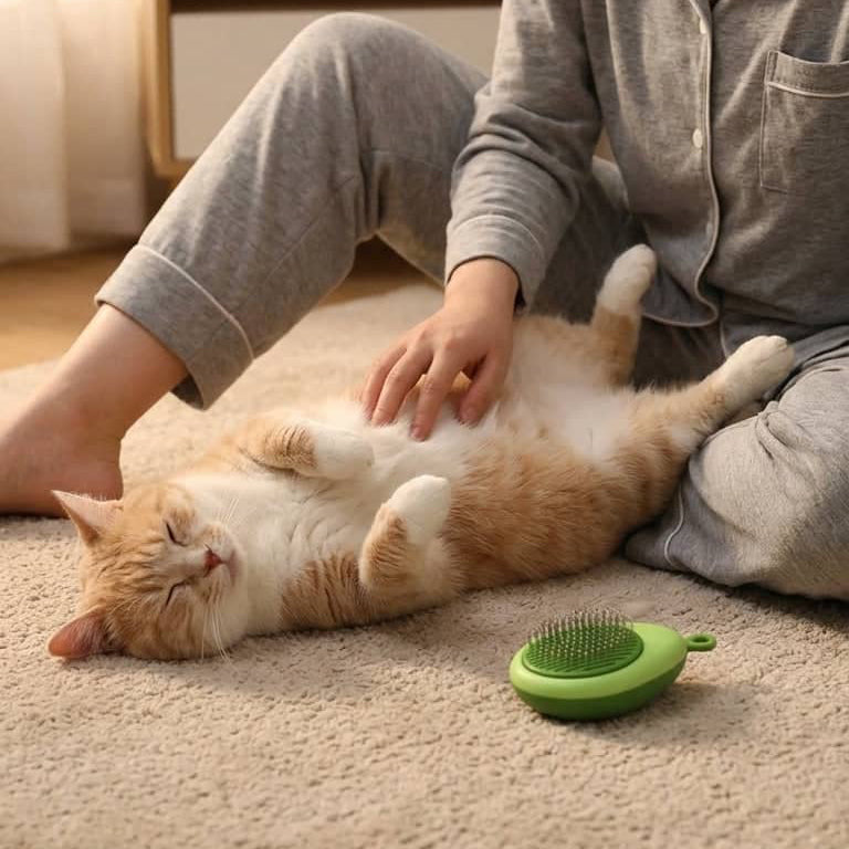 Brosse à Poils pour Chat et Chien – Nettoyage Facile