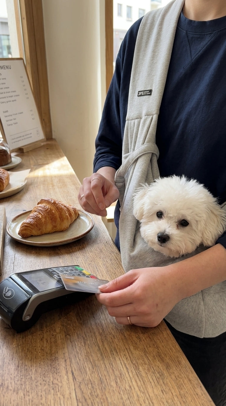 Sac de Transport Bandoulière pour Chien et Chat