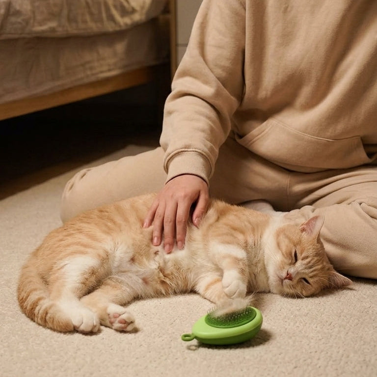 Brosse à Poils pour Chat et Chien – Nettoyage Facile
