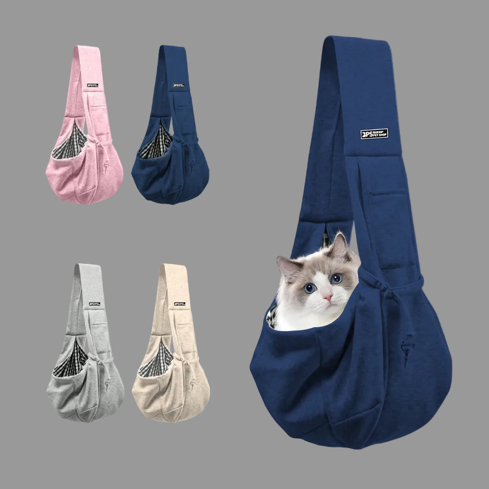 Sac de Transport Bandoulière pour Chien et Chat