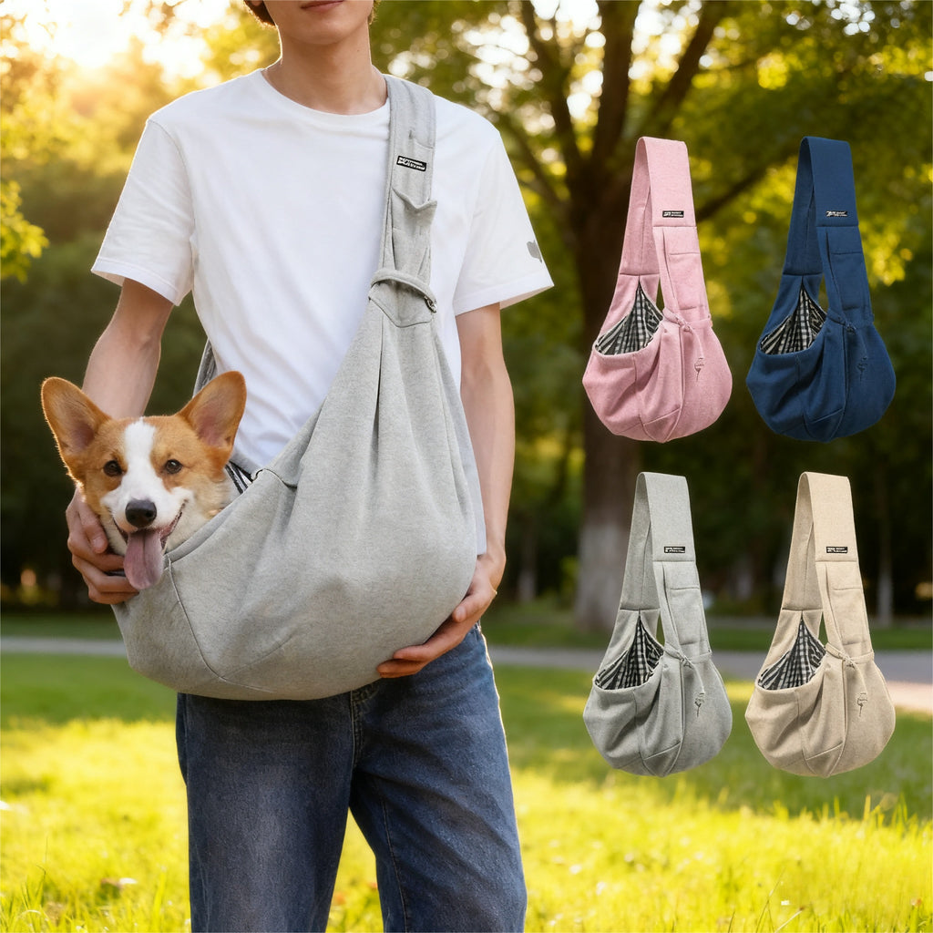 Sac de Transport Bandoulière pour Chien et Chat