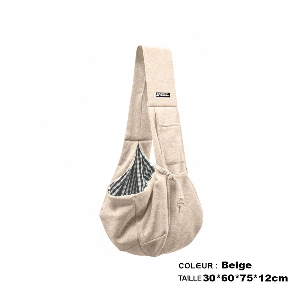 Sac de Transport Bandoulière pour Chien et Chat